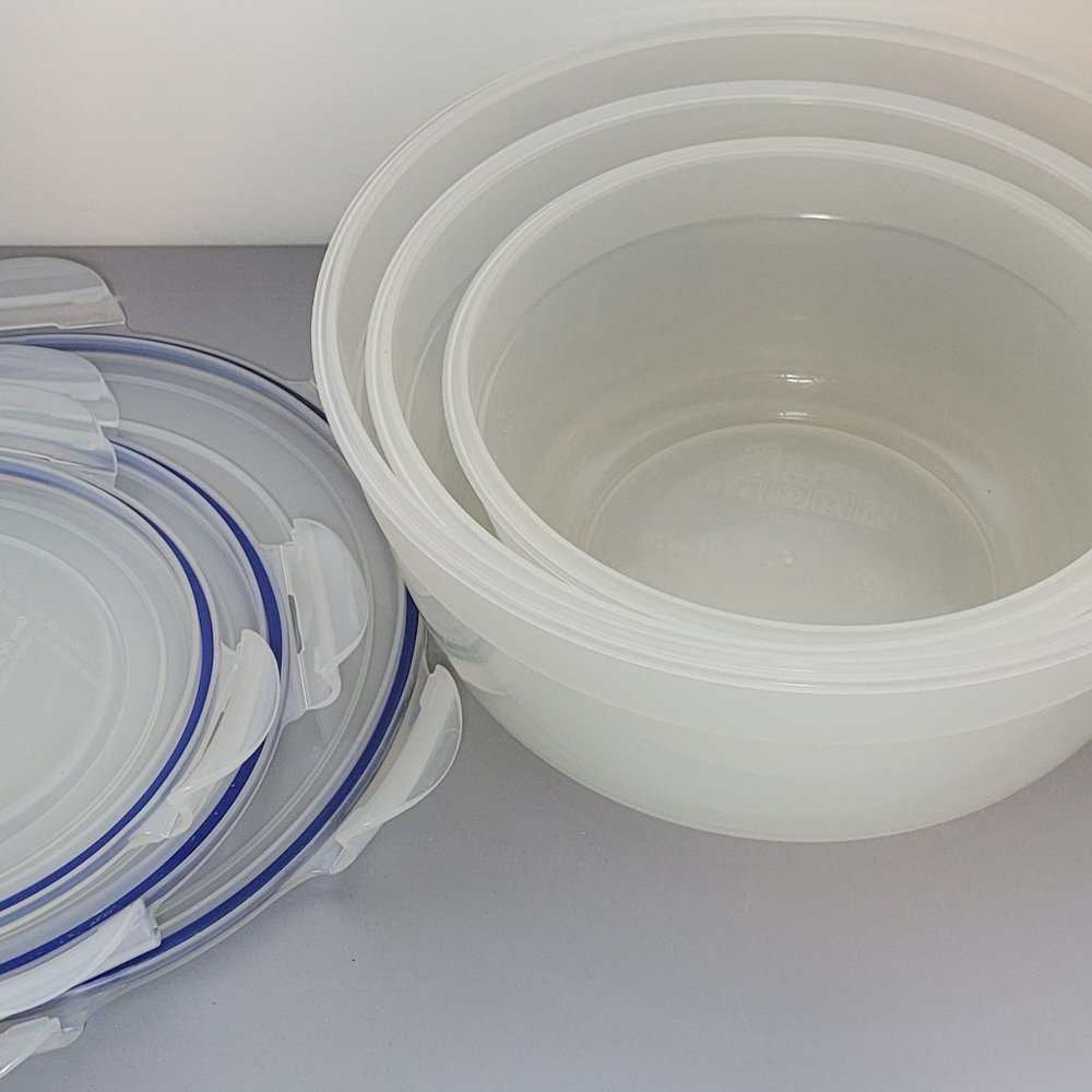 Lock n' Lock 3 pc Nestling Bowls